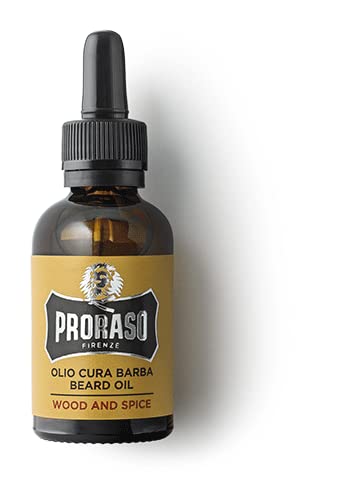 Proraso Beard Oil, Smooth and Protect, 1.0 fl oz (30 ml)